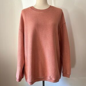 Aerie Corded Crewneck Sweatshirt